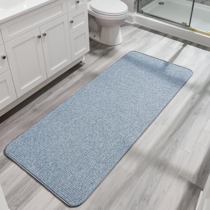 Blue Ultra-Thin Non-Slip Runner