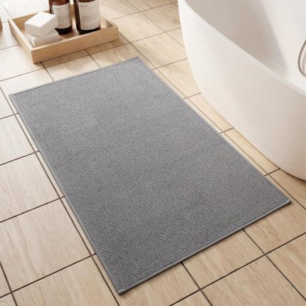 Grey Quick-Dry Ultra-Thin Bath Mat